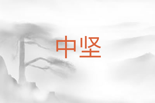 中坚