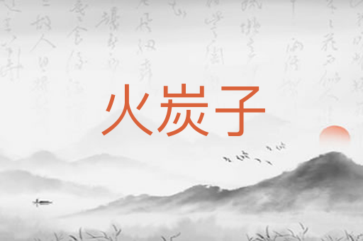 火炭子