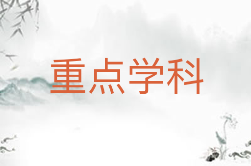 重点学科