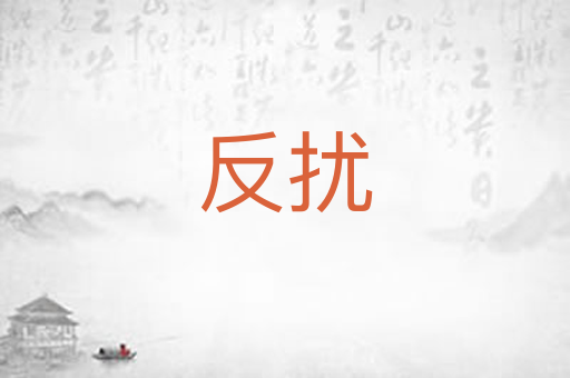 反扰