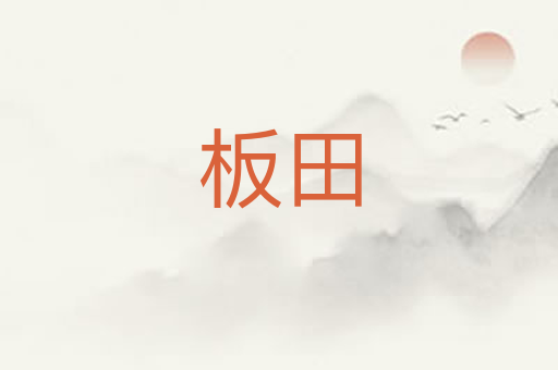 板田