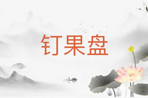 钉果盘