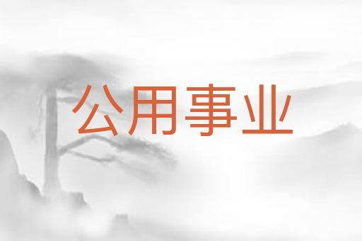 公用事业