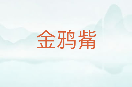 金鸦觜
