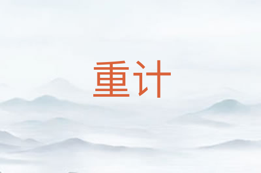 重计