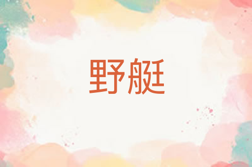 野艇
