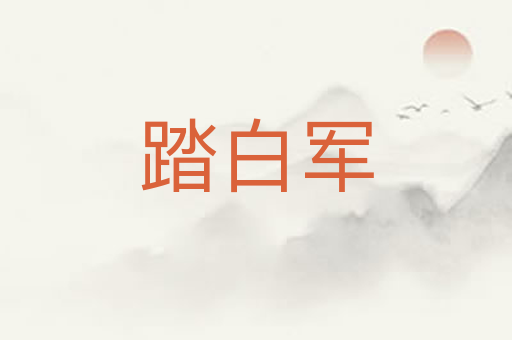 踏白军