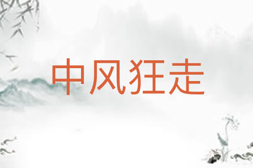 中风狂走