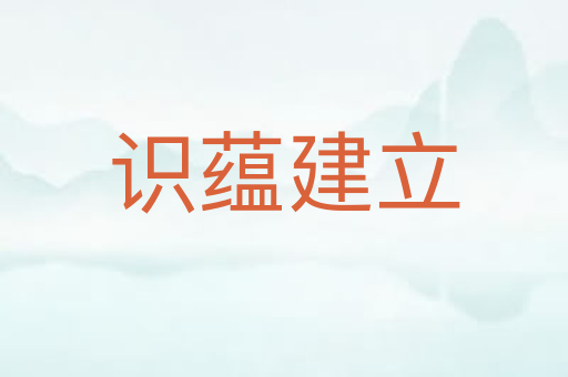识蕴建立