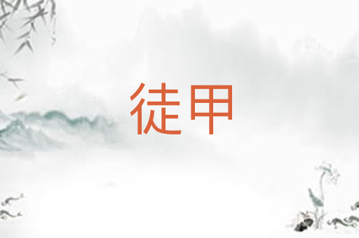 徒甲