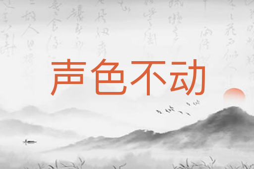 声色不动