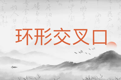 环形交叉口