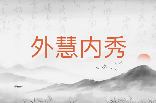 外慧内秀