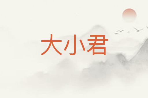 大小君