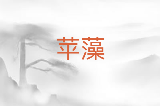 苹藻