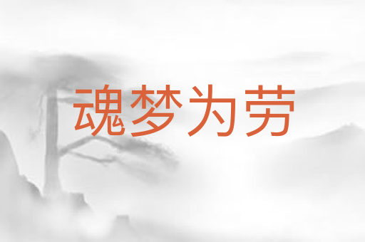 魂梦为劳