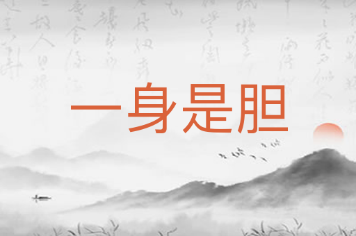 一身是胆