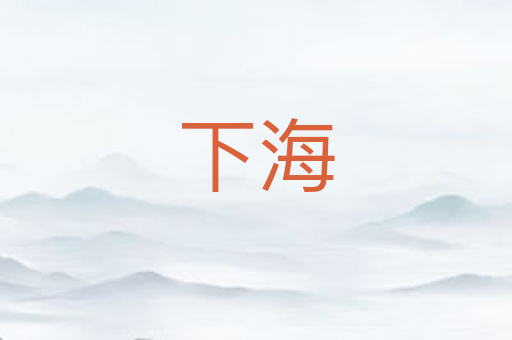 下海