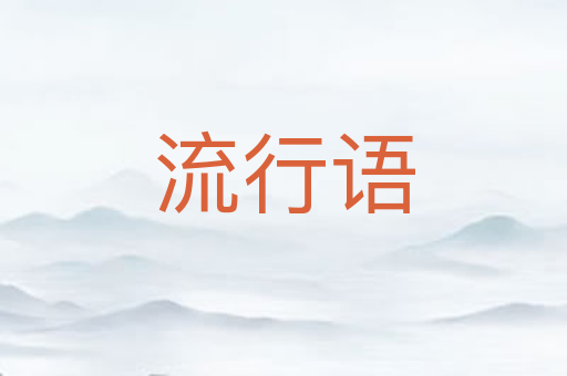流行语
