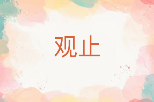 观止