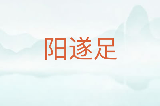 阳遂足