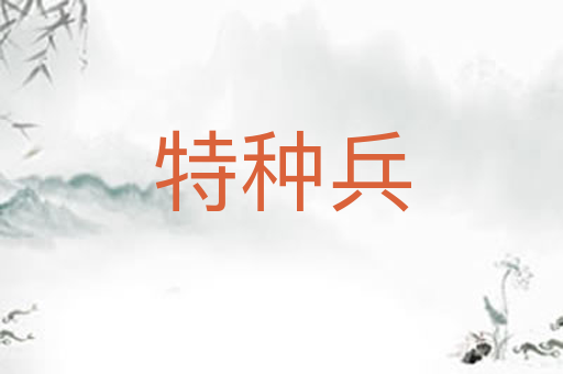 特种兵