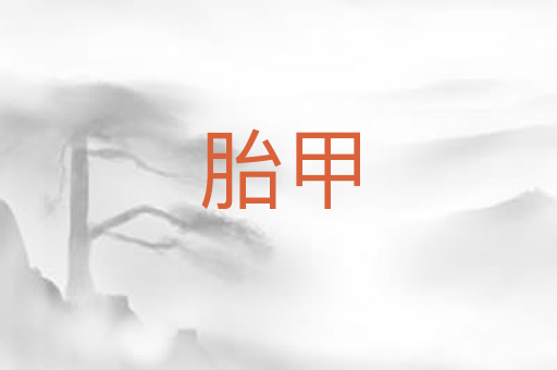 胎甲