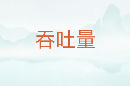 吞吐量