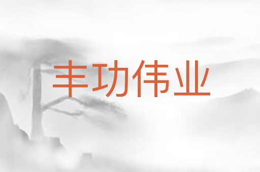 丰功伟业
