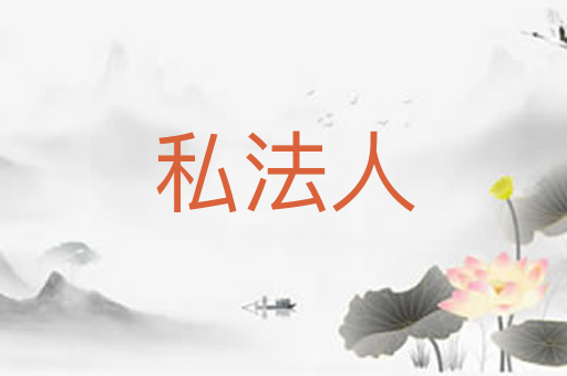私法人