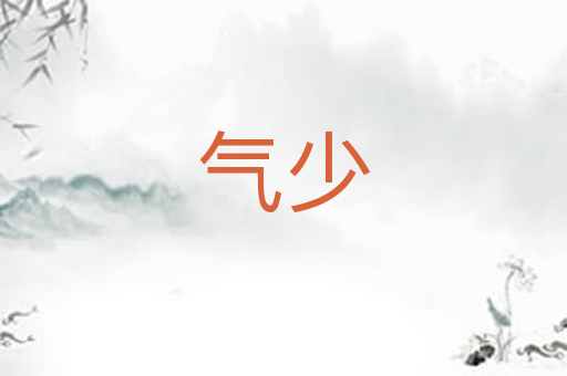 气少