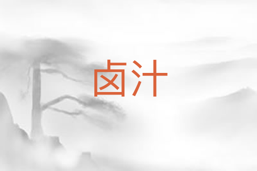 卤汁
