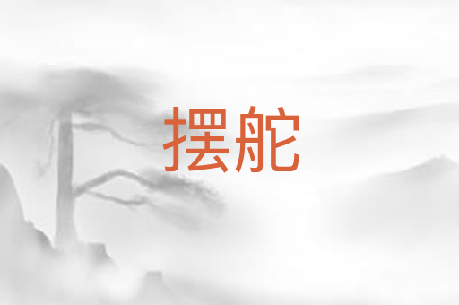 摆舵