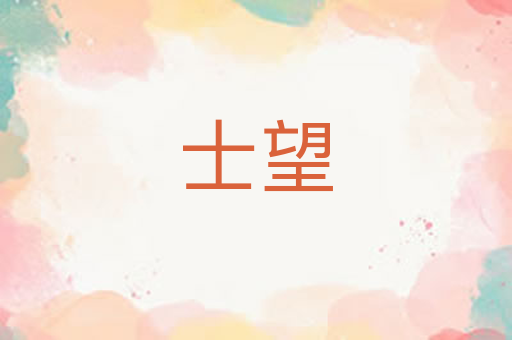 士望
