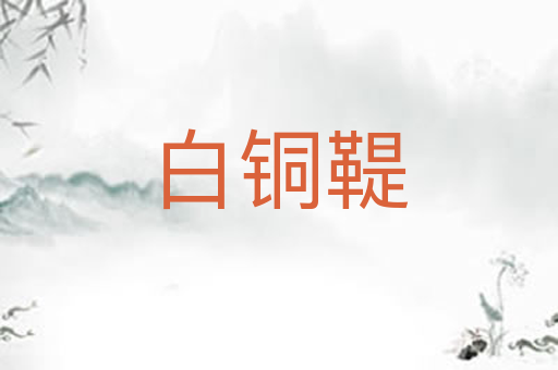 白铜鞮