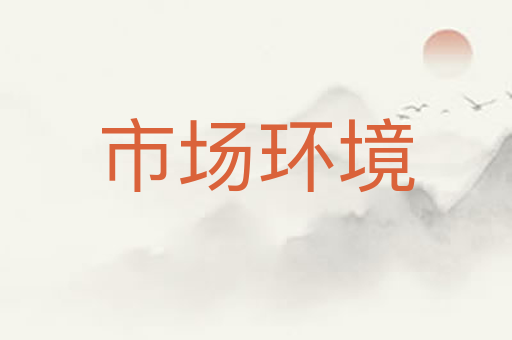 市场环境