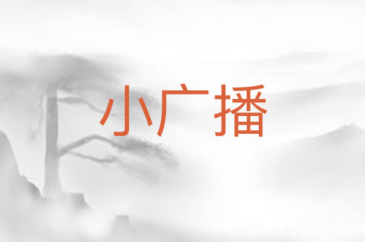 小广播