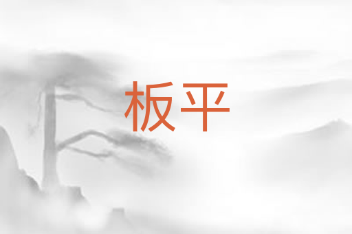 板平