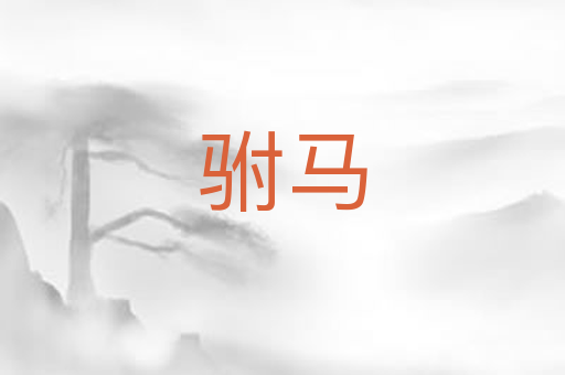 驸马