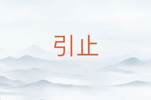引止