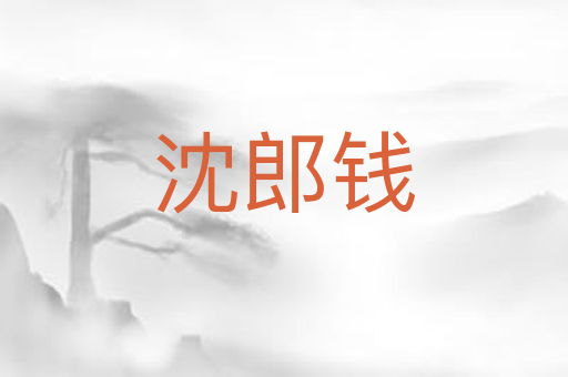 沈郎钱