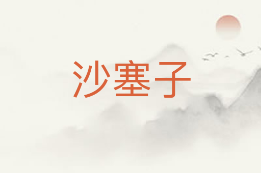 沙塞子