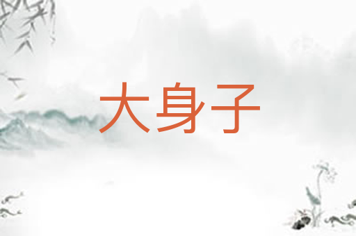 大身子