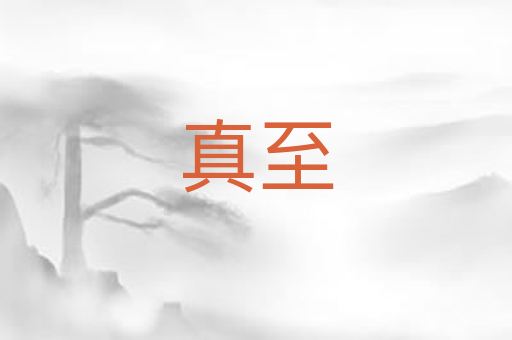 真至