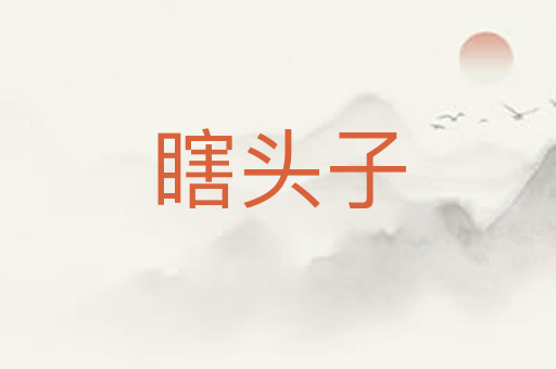 瞎头子