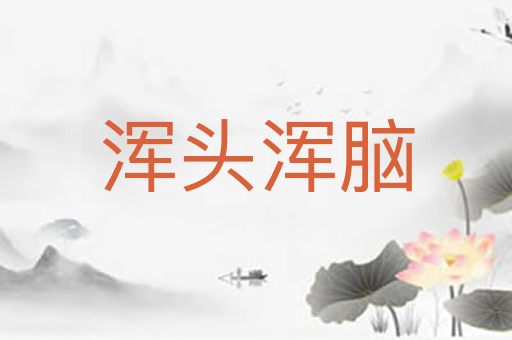 浑头浑脑