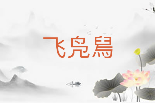 飞凫舃