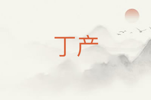 丁产