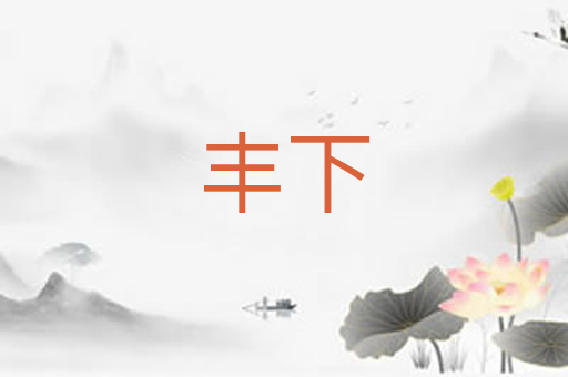 丰下