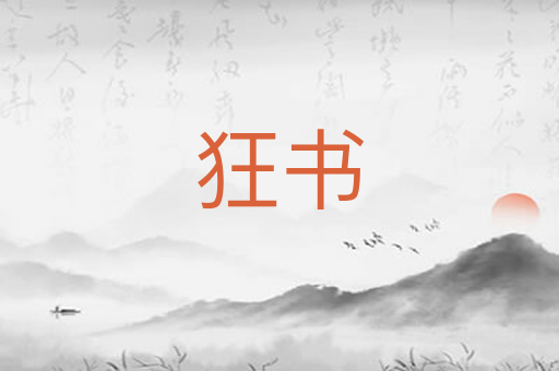 狂书